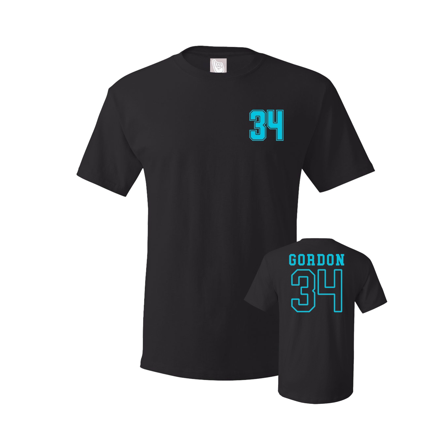 Youth Tee — Chest Back in Black