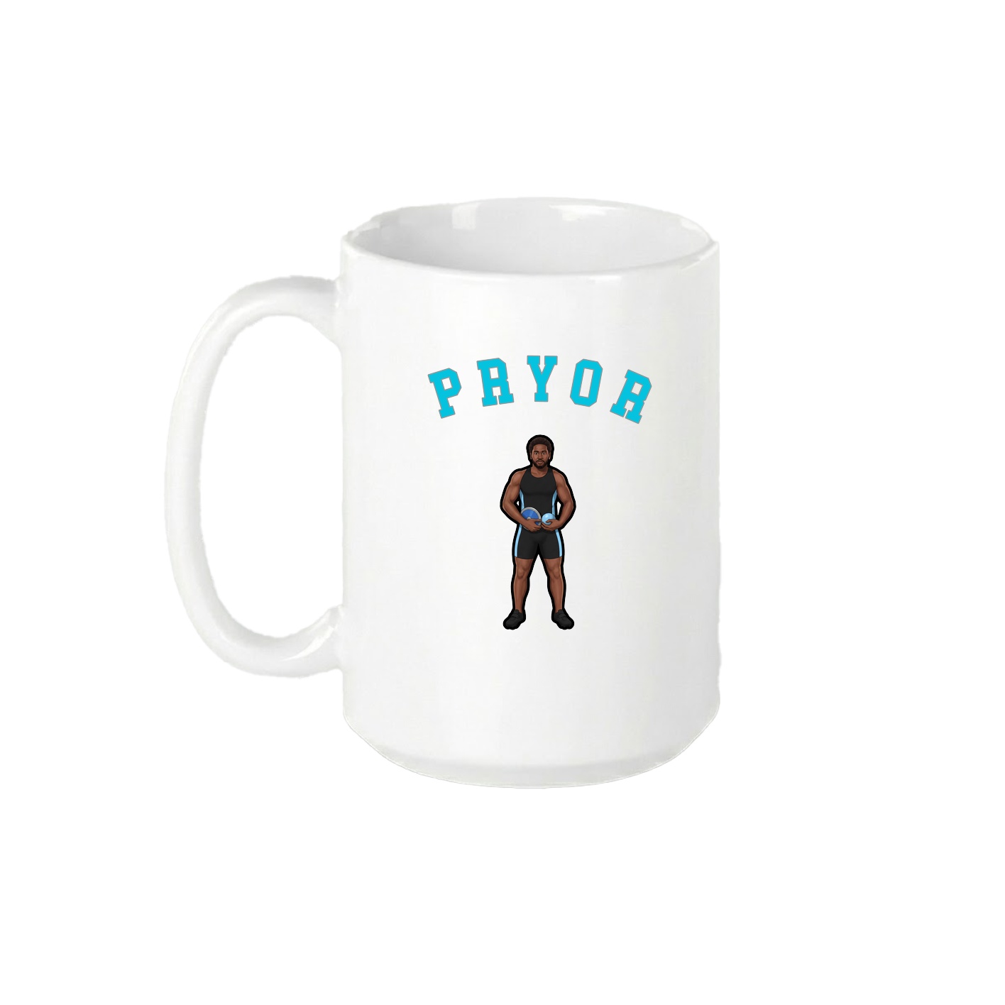 15oz Coffee Mug — Shirsey Arch in White