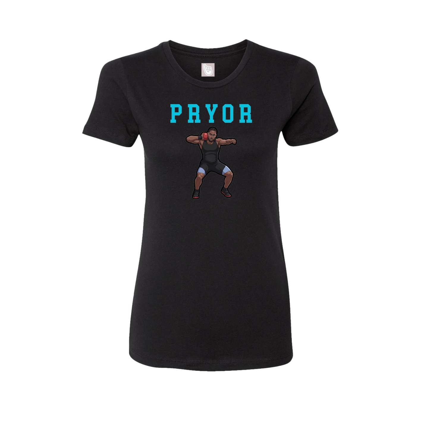 Fitted Women's Tee — Shirsey in Black