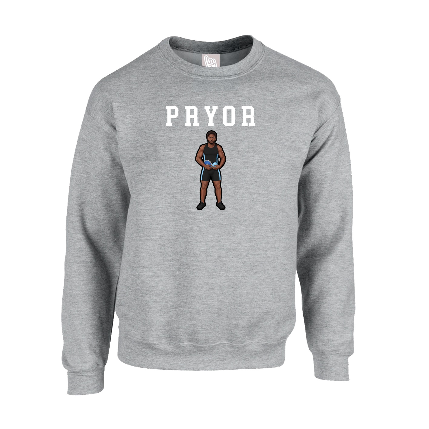 Fleece Crew — Shirsey in Grey