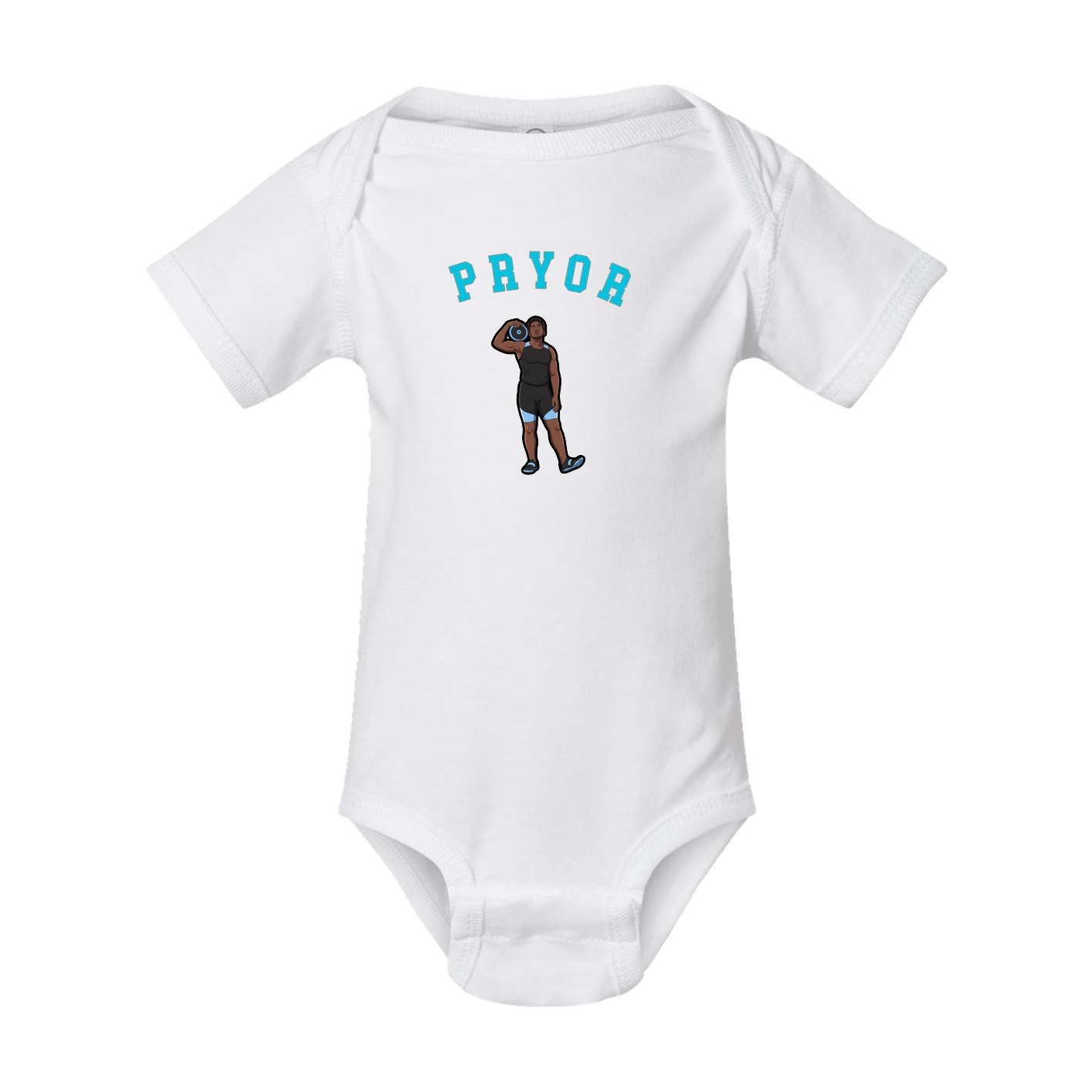 Baby Onesie — Shirsey Arch in White