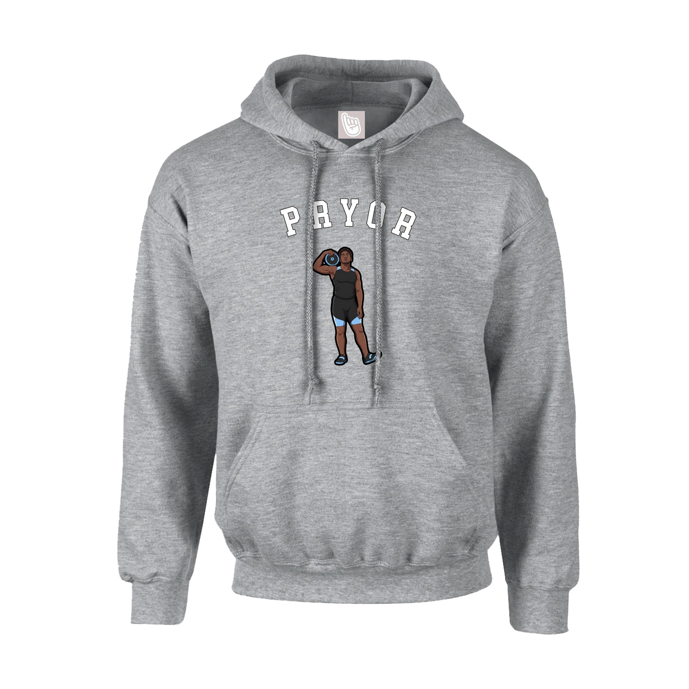 Youth Hoodie — Shirsey Arch in Grey