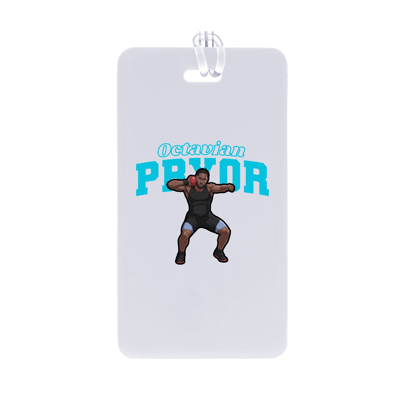 Bag Tag — Name Arch in Classic