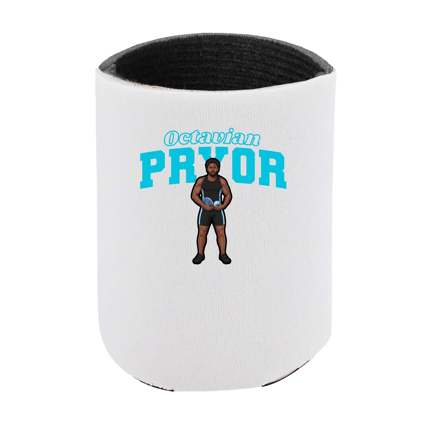 Can Holder — Name Arch in White