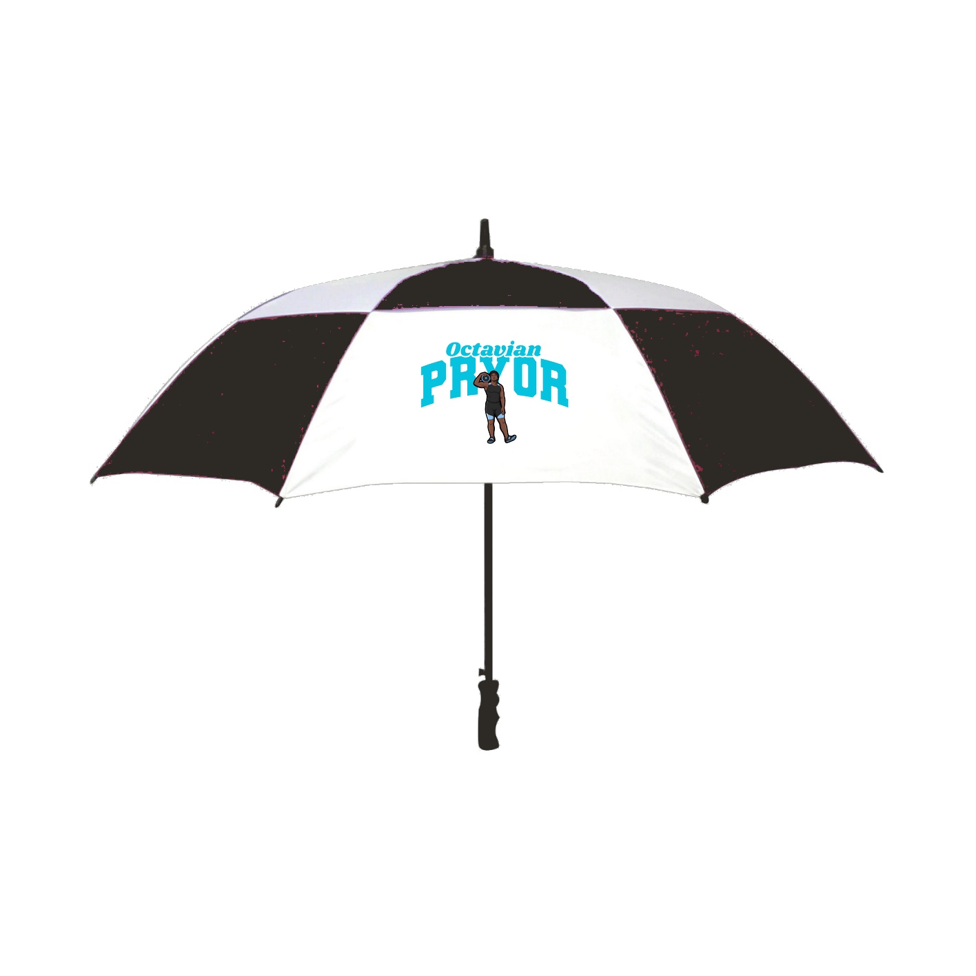 Golf Umbrella — Signature Arch in Black