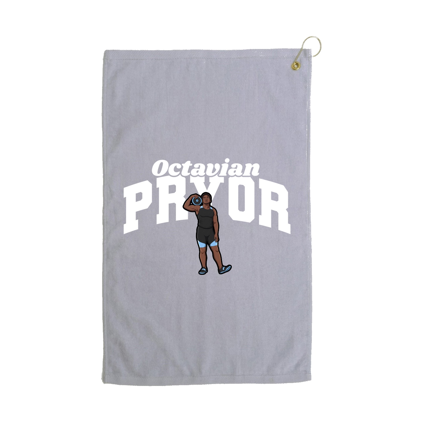 Golf Towel — Signature Arch in Grey