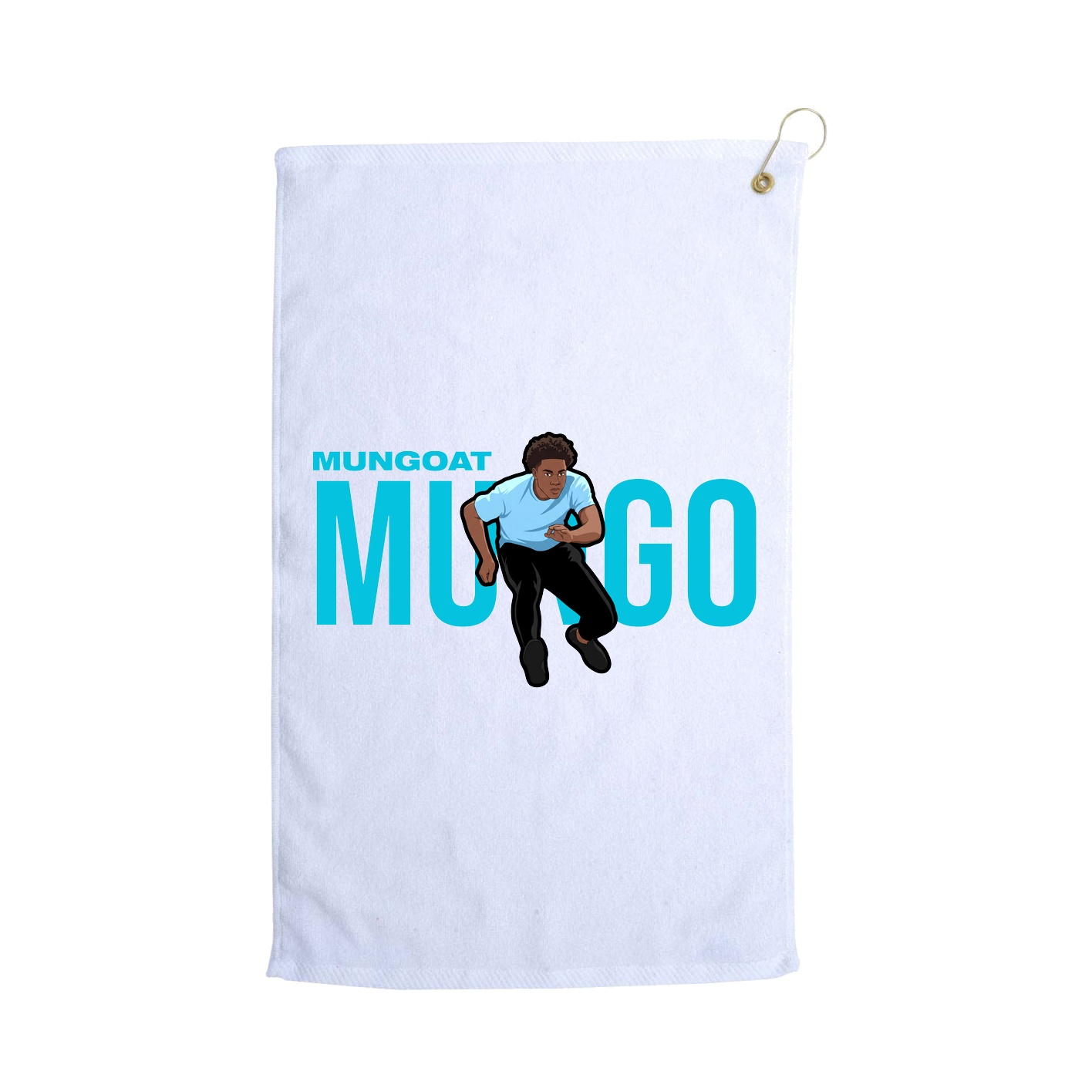 Golf Towel — Player Name in White