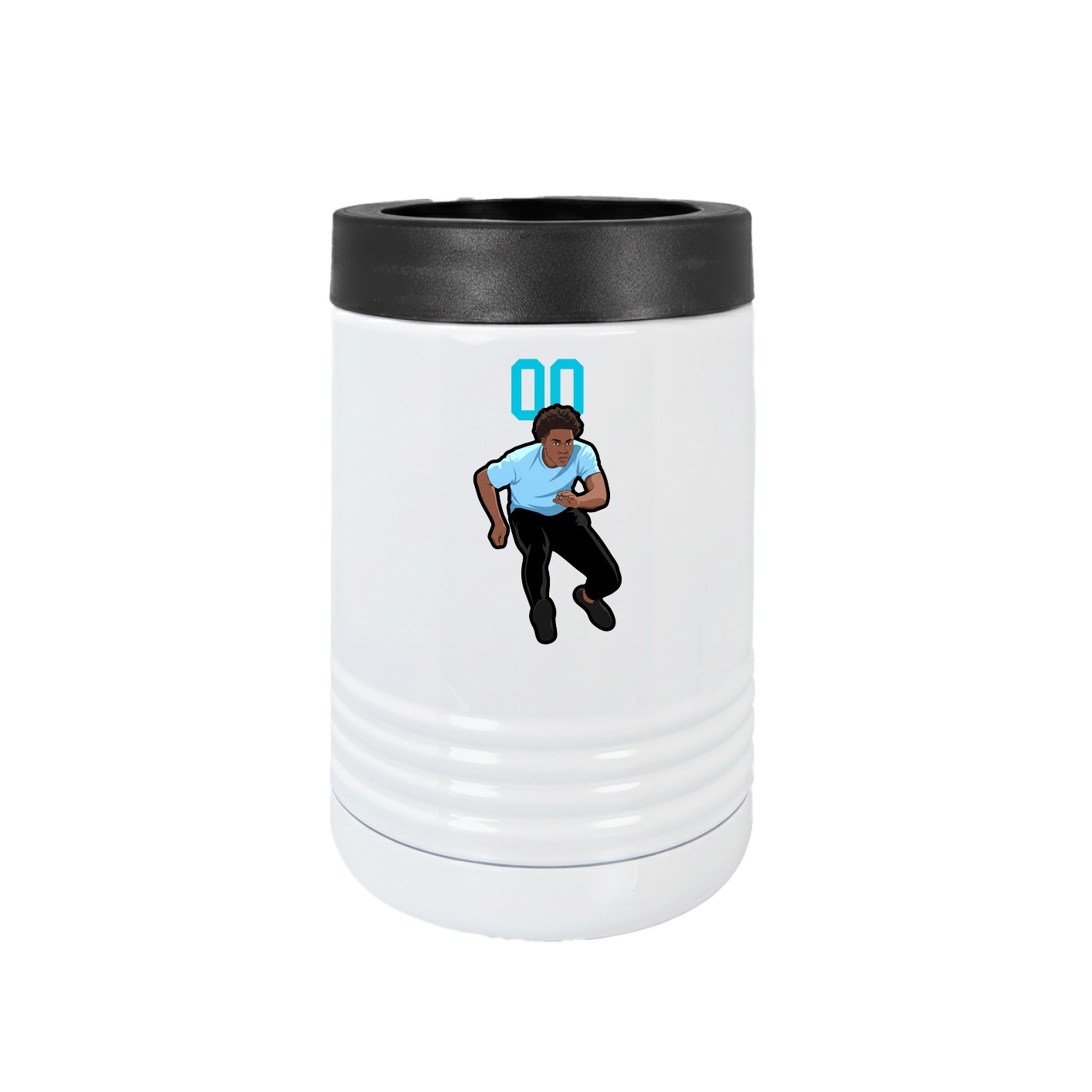 Beverage Holder — Number Top in White