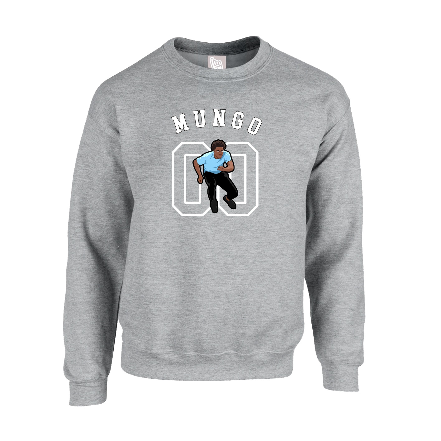 Fleece Crew — Shirsey Arch in Grey