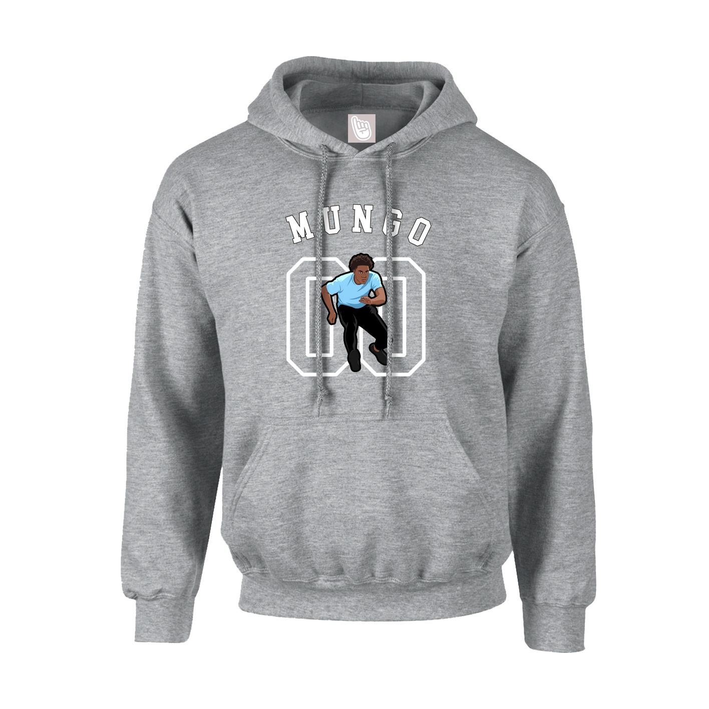 Youth Hoodie — Shirsey Arch in Grey