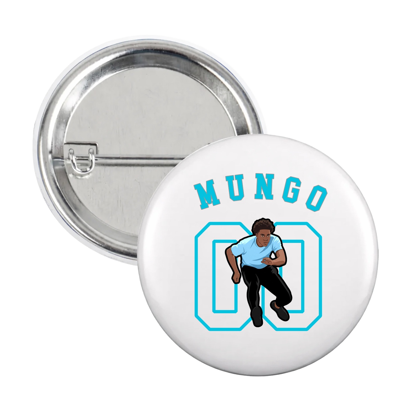 Game Day Button — Shirsey Arch in White