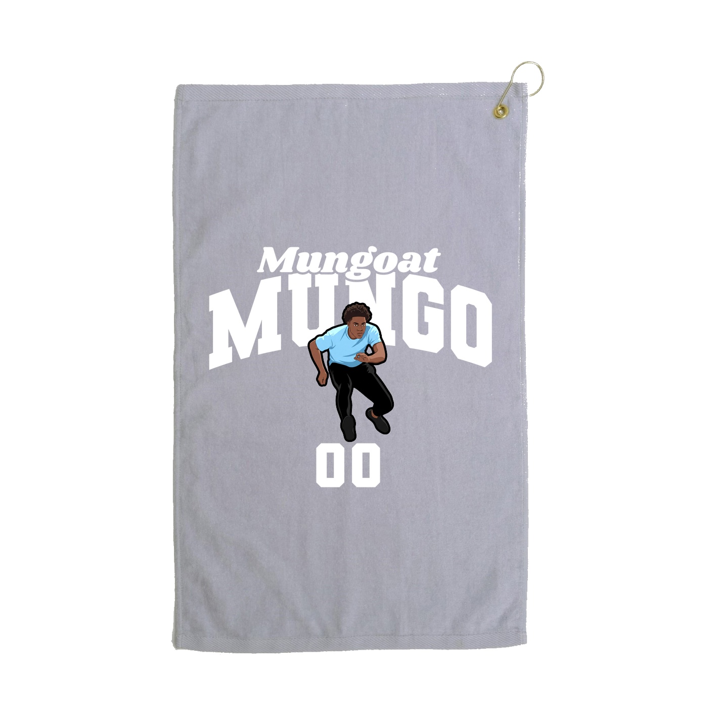 Golf Towel — Signature Arch in Grey