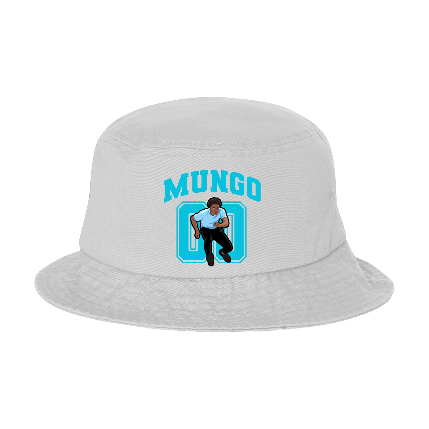 Bucket Cap — Number in White