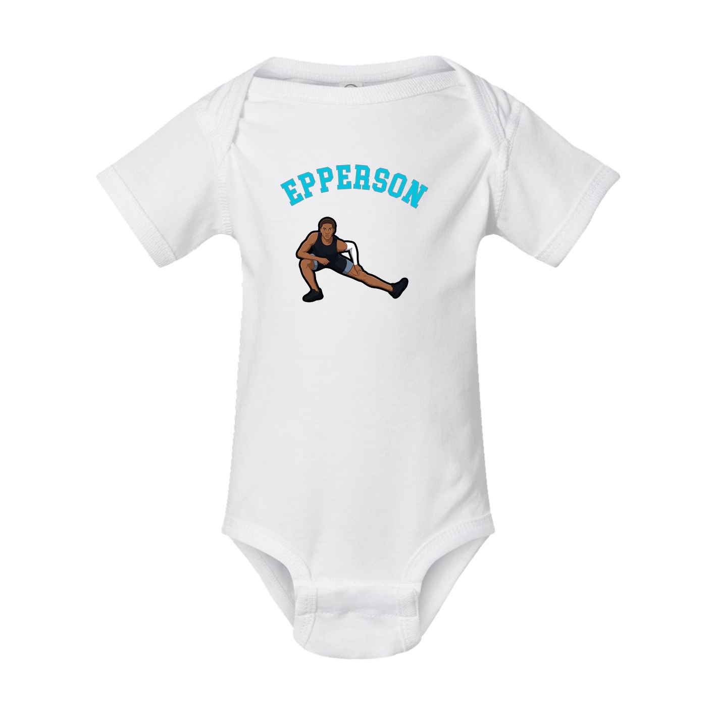 Baby Onesie — Shirsey Arch in White