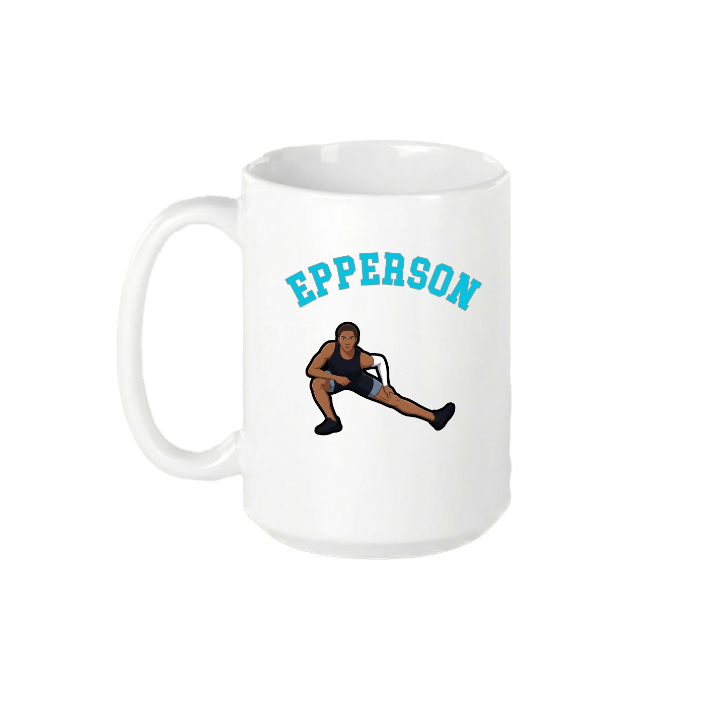 15oz Coffee Mug — Shirsey Arch in White