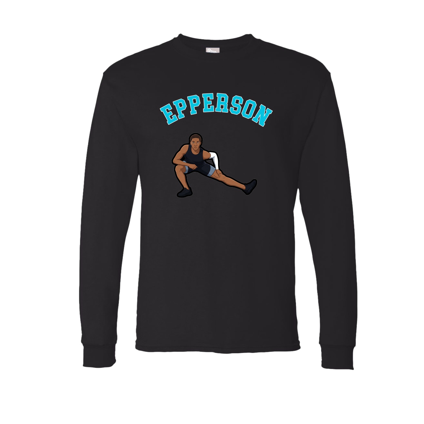 Long Sleeve Tee — Shirsey Arch in Black