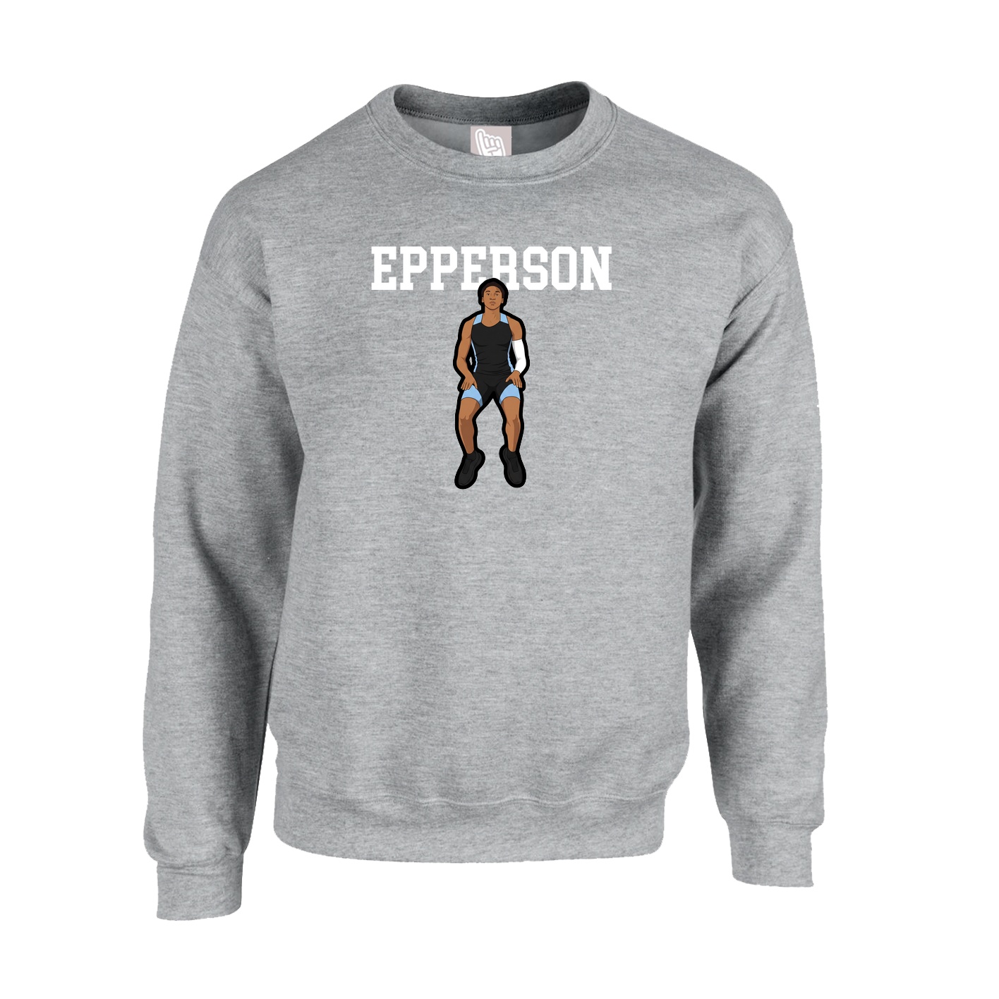 Fleece Crew — Shirsey in Grey