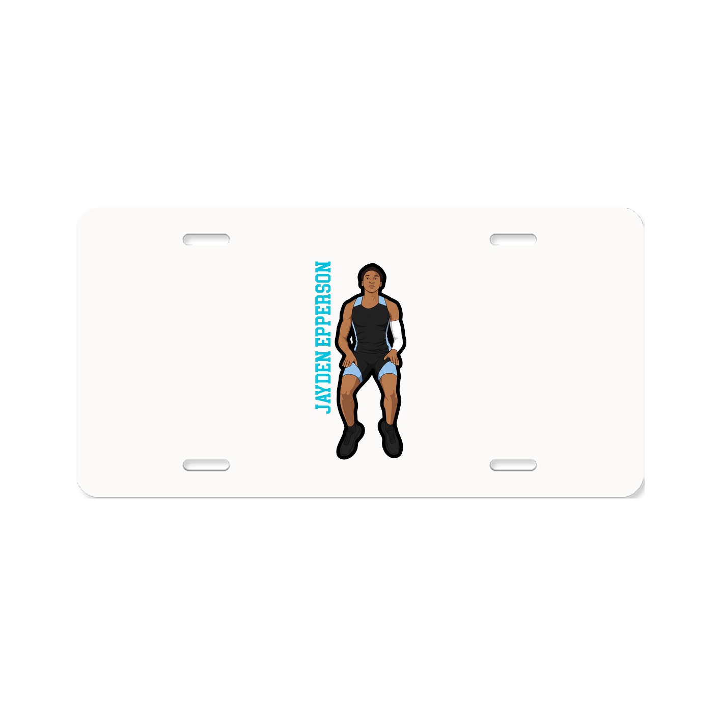 Aluminum License Plate