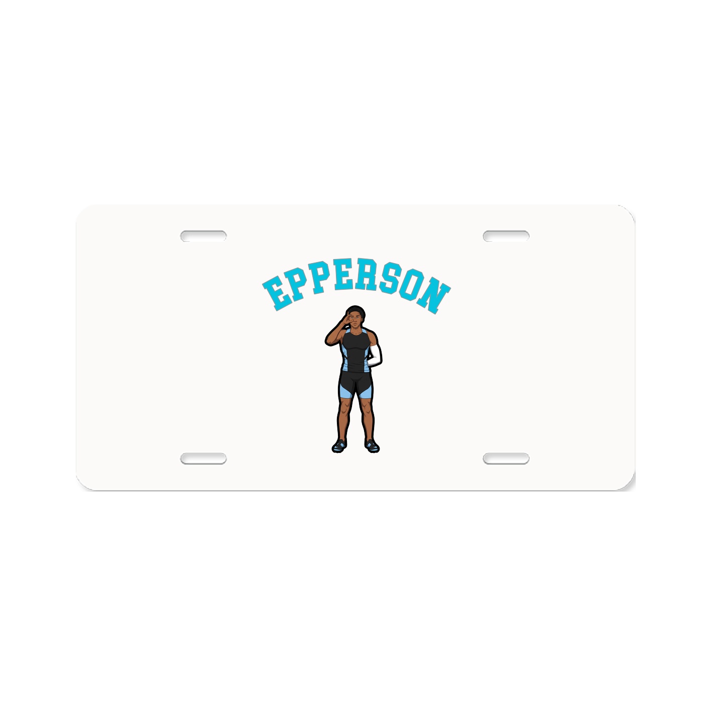 License Plate — Shirsey Arch in Classic