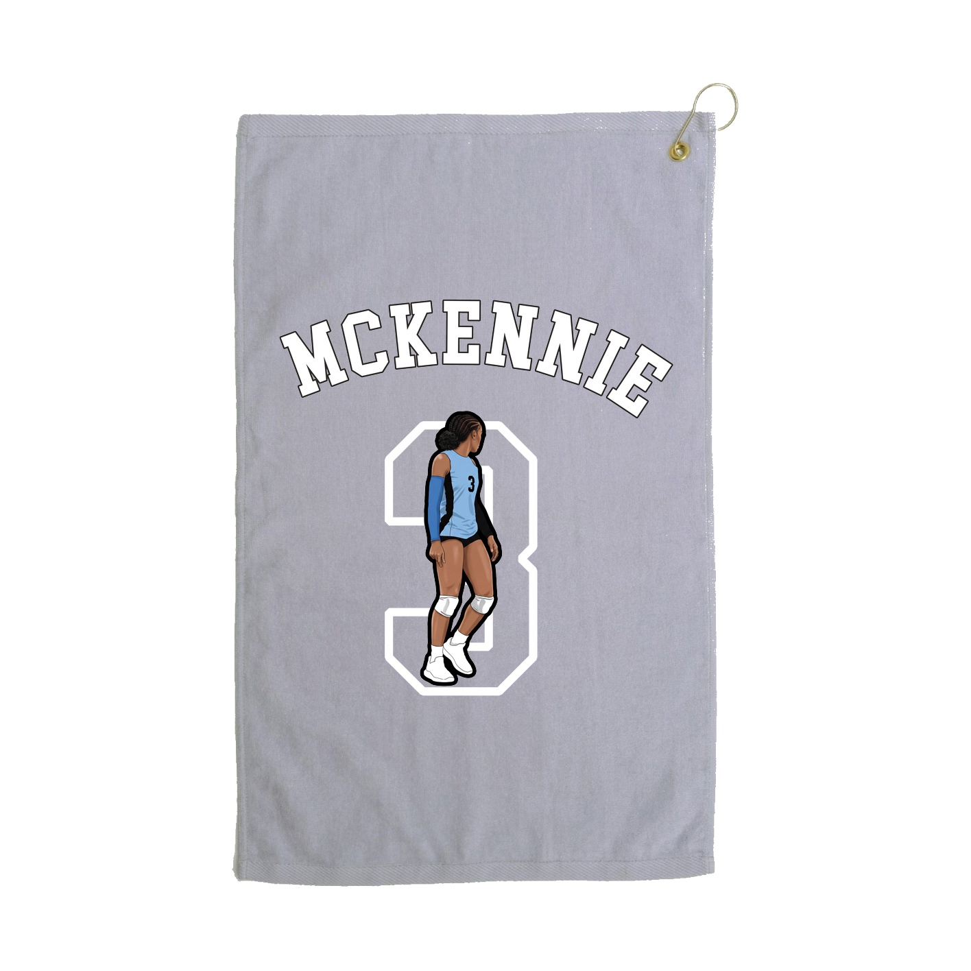 Golf Towel — Shirsey Arch in Grey