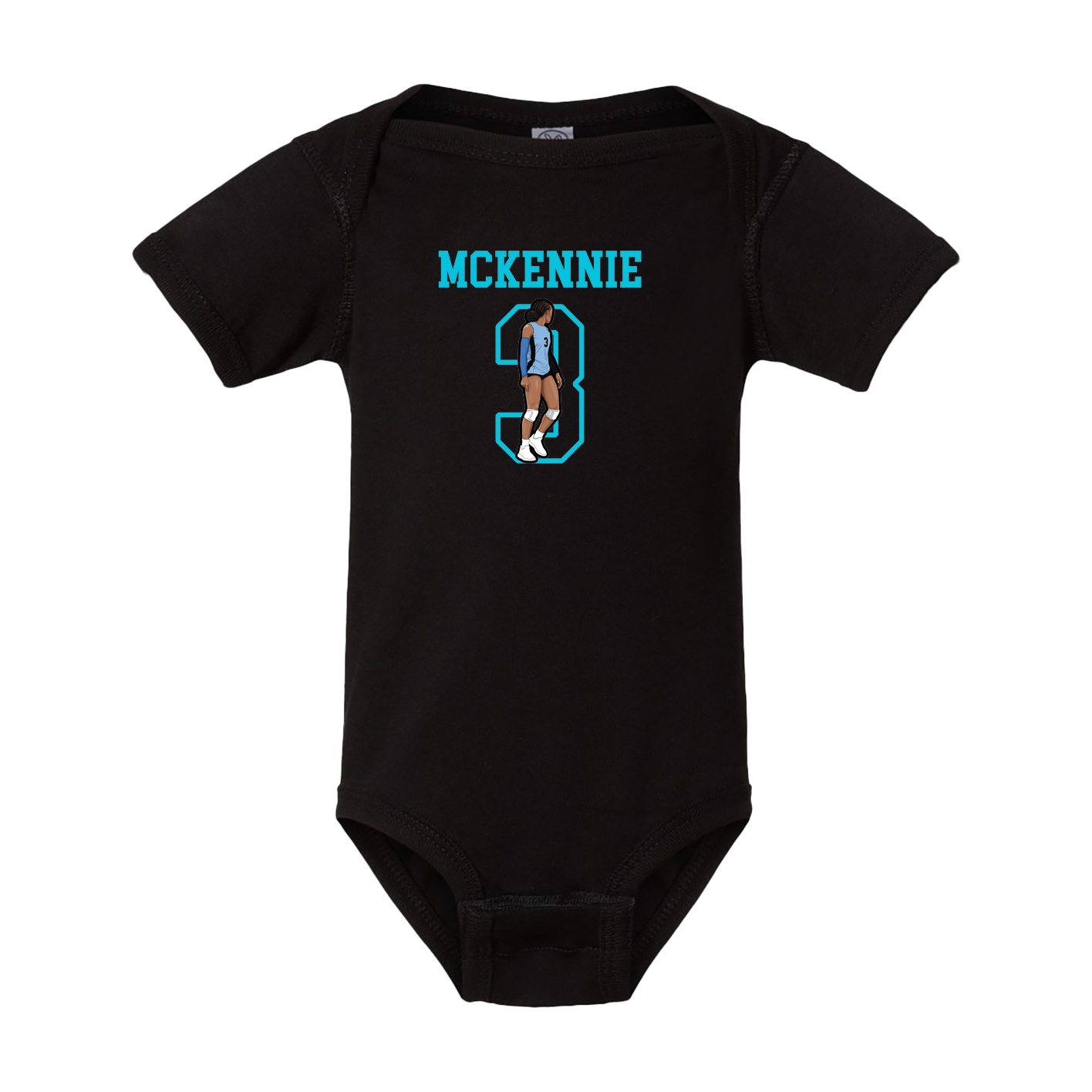 Baby Onesie — Shirsey in Black