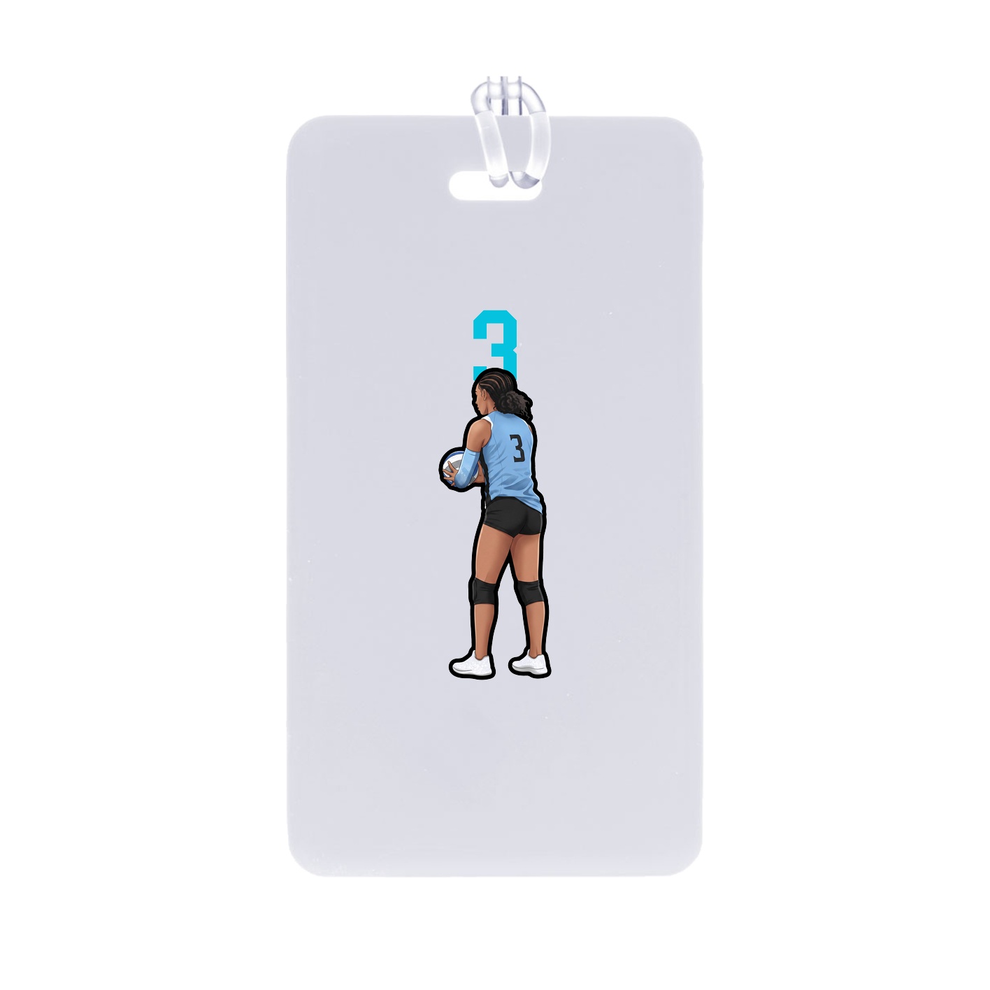 Bag Tag — Number Top in Classic