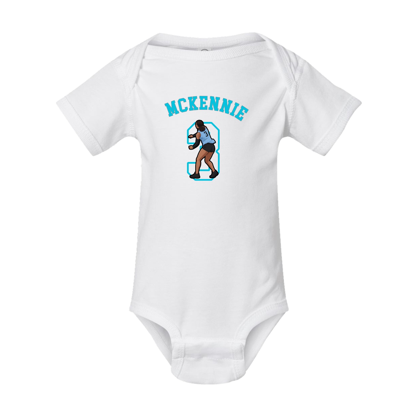 Baby Onesie — Shirsey Arch in White