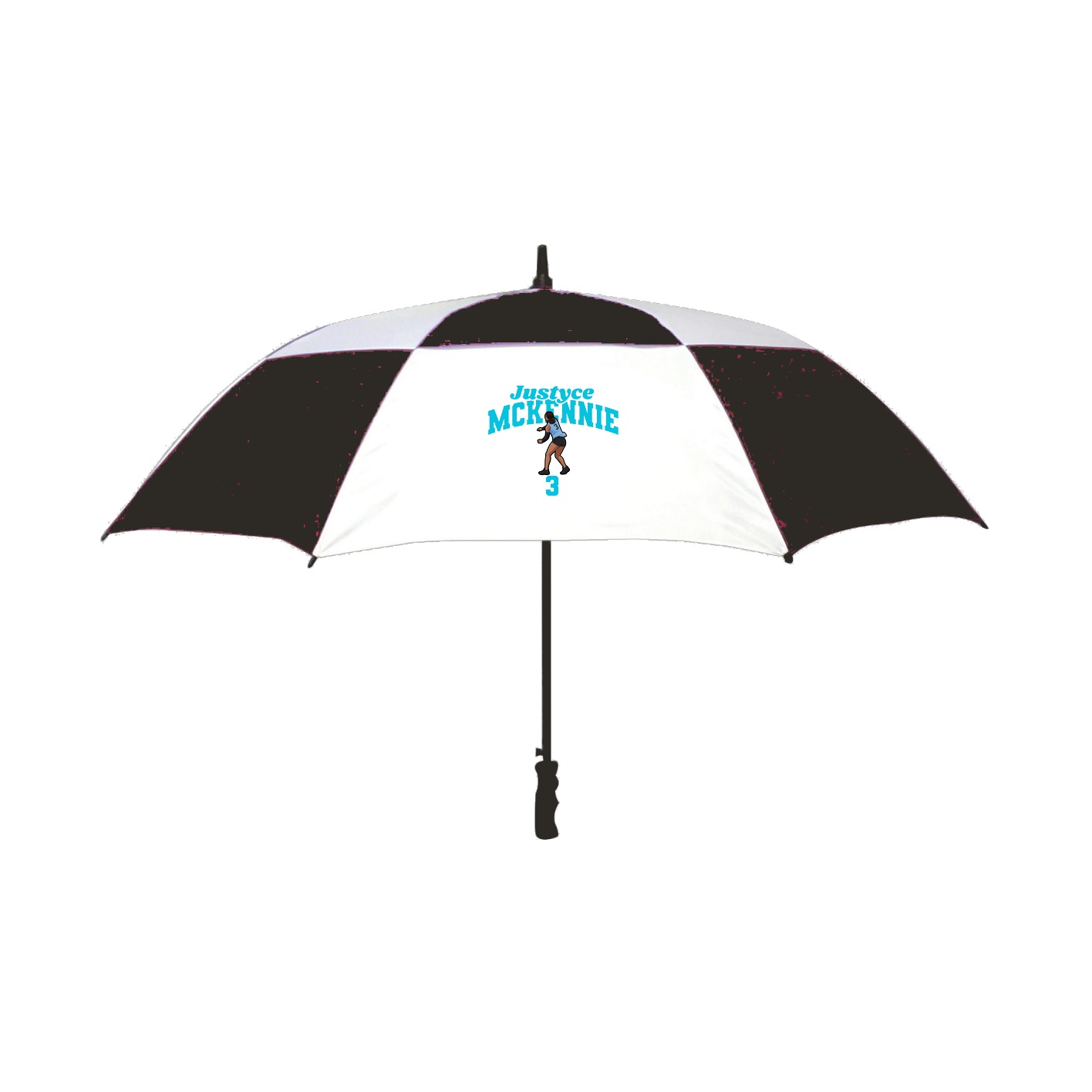 Golf Umbrella — Signature Arch in Black