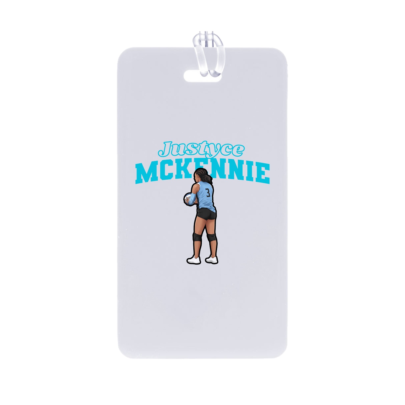 Bag Tag — Name Arch in Classic