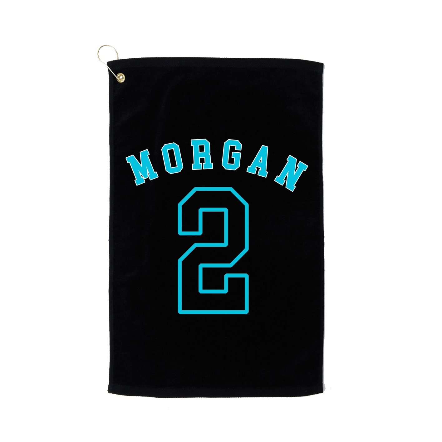 Golf Towel — Shirsey Arch in Black