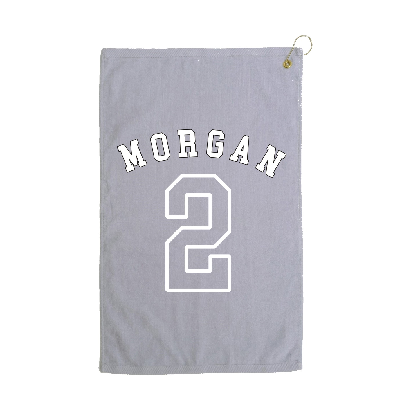 Golf Towel — Shirsey Arch in Grey