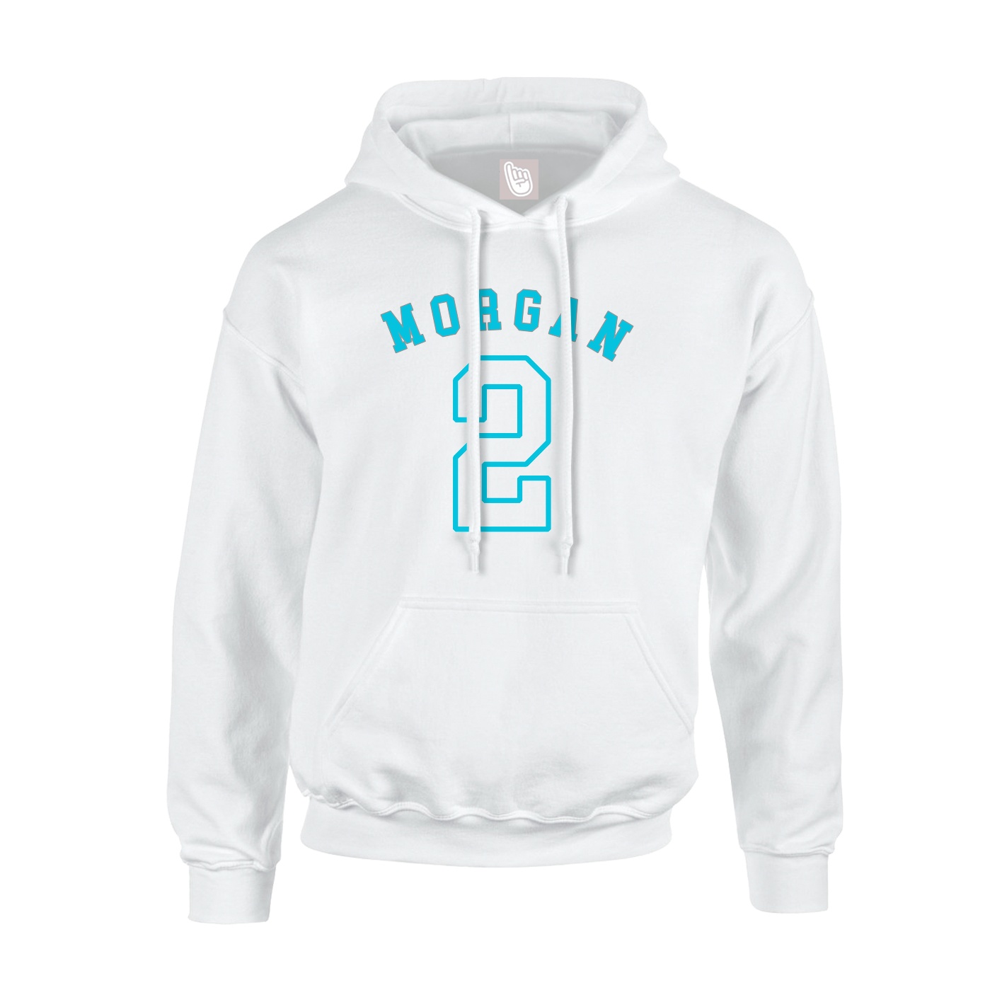 Hoodie — Shirsey Arch in White