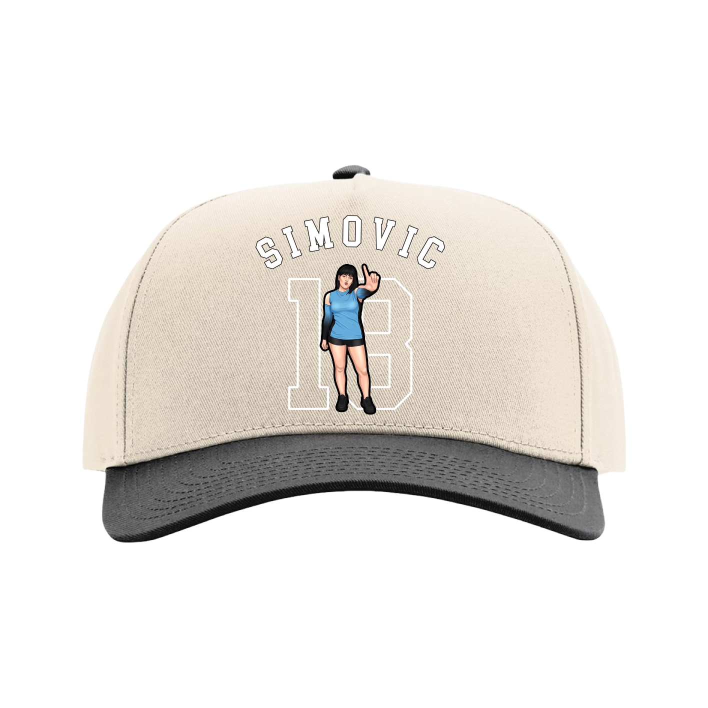 Full Fabric Five-Panel Champ Cap
