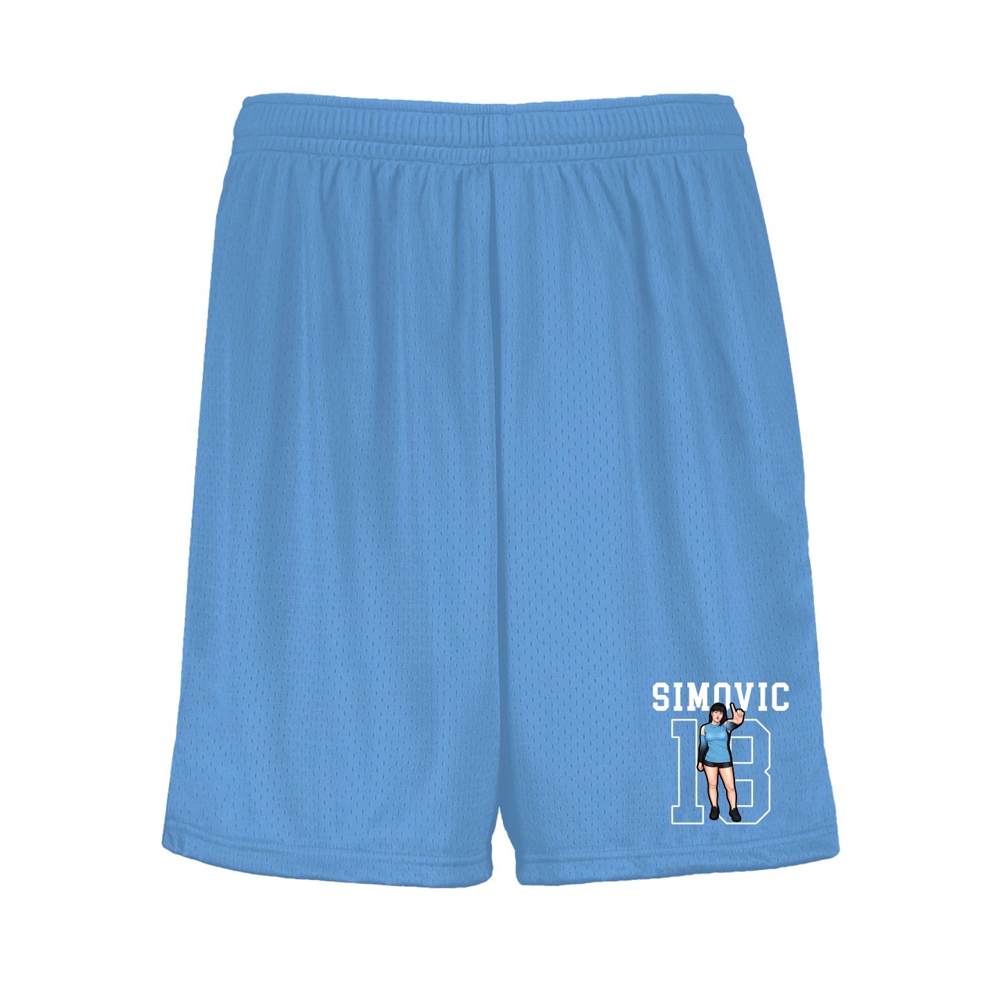 Shorts — Shirsey in Light Blue