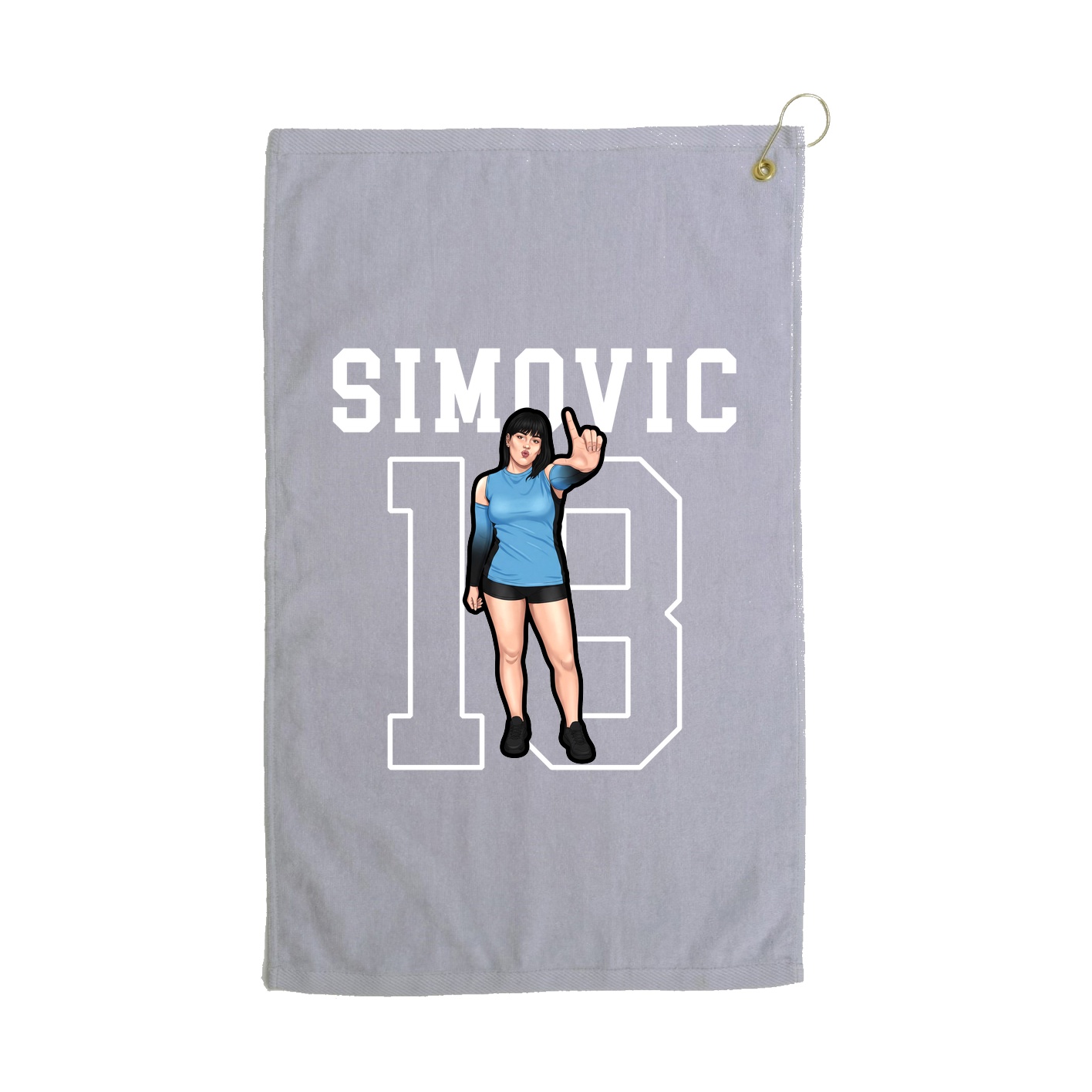 Golf Towel — Shirsey in Grey