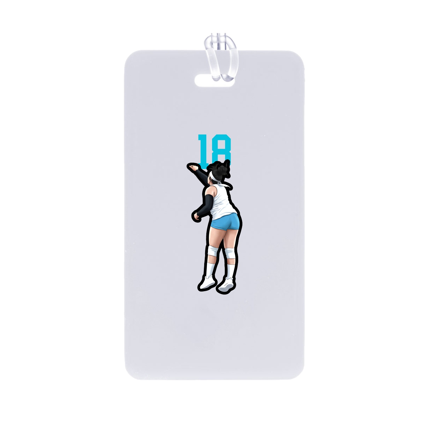 Bag Tag — Number Top in Classic