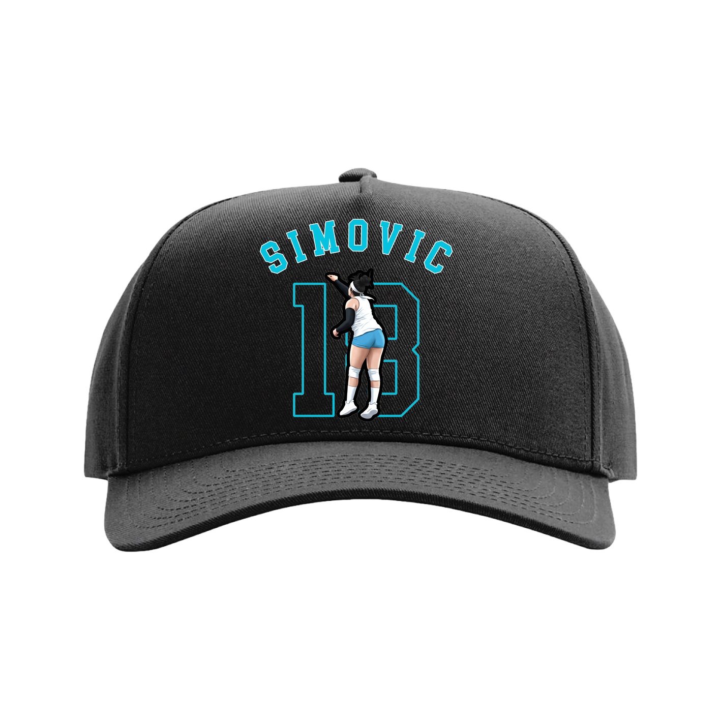 Full Fabric Five-Panel Champ Cap