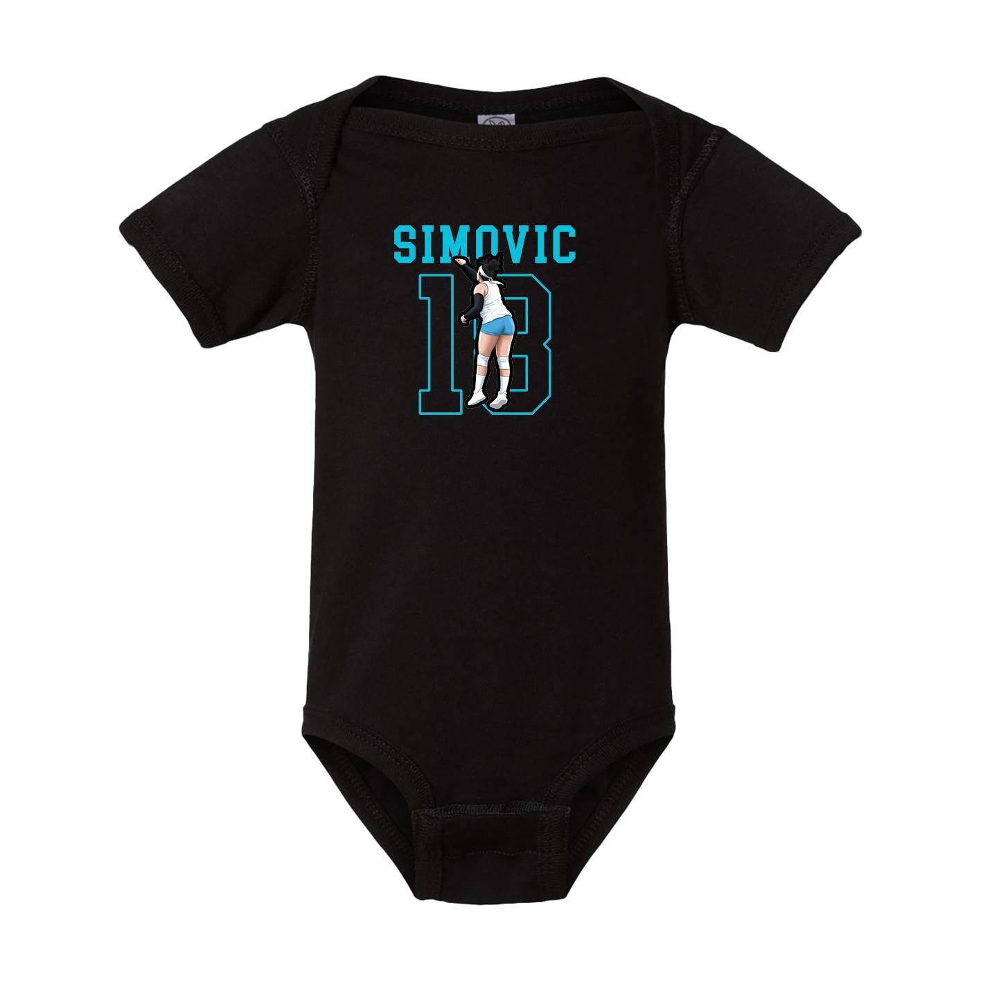 Baby Onesie — Shirsey in Black
