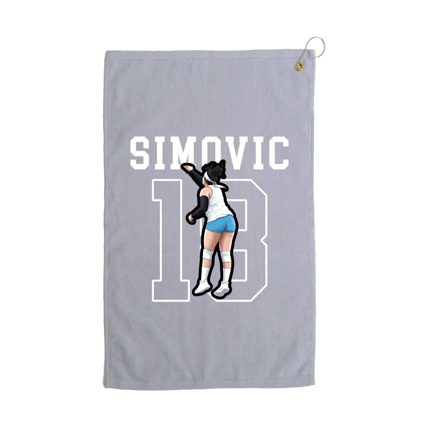 Terry Velour Golf Towel