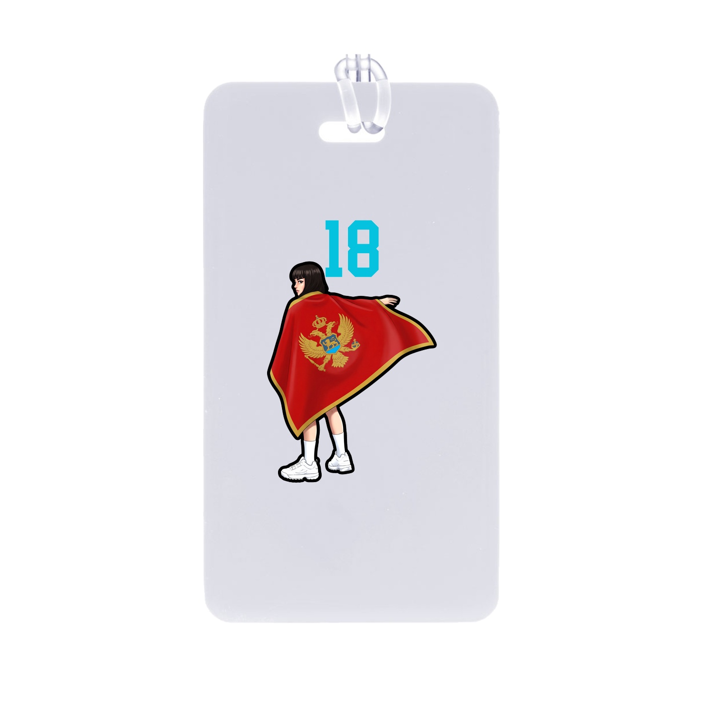 Bag Tag — Number Top in Classic