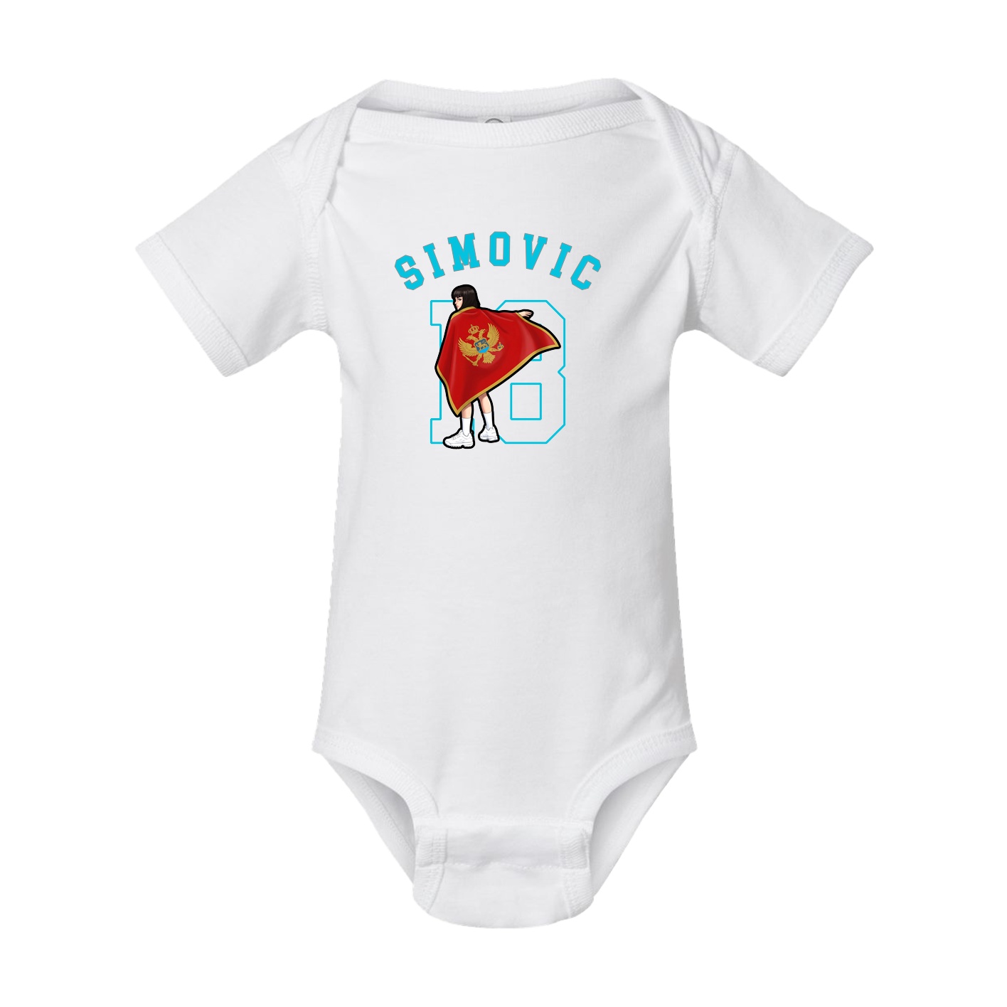 Baby Onesie — Shirsey Arch in White