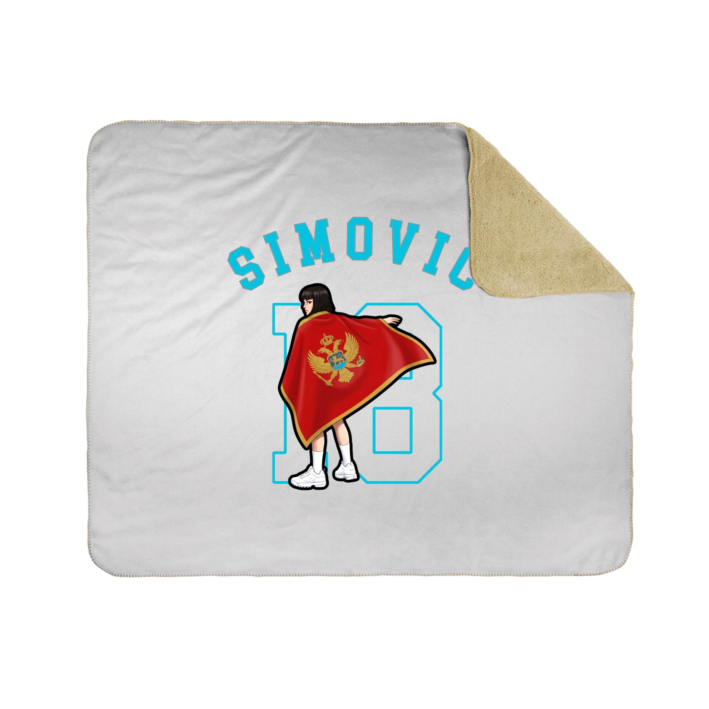 Throw Blanket — Shirsey Arch in White