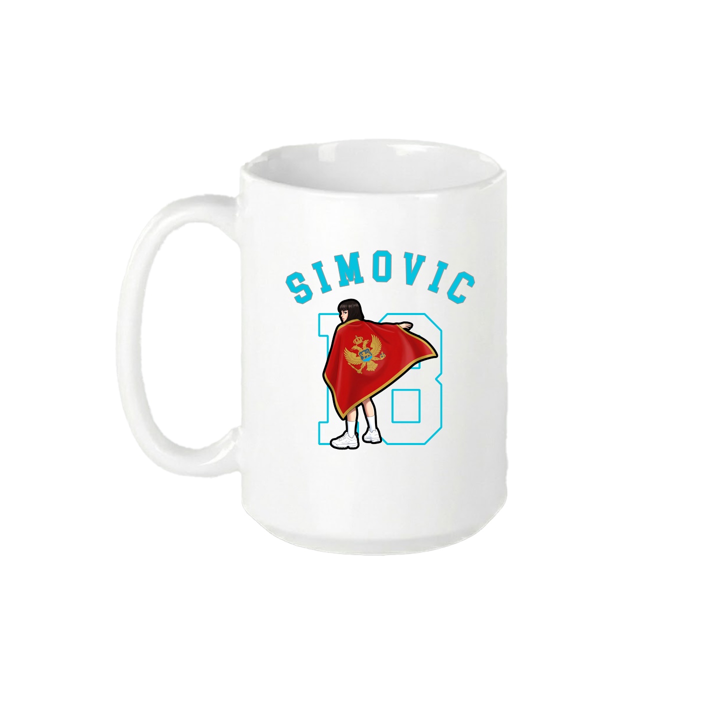 15oz Coffee Mug — Shirsey Arch in White