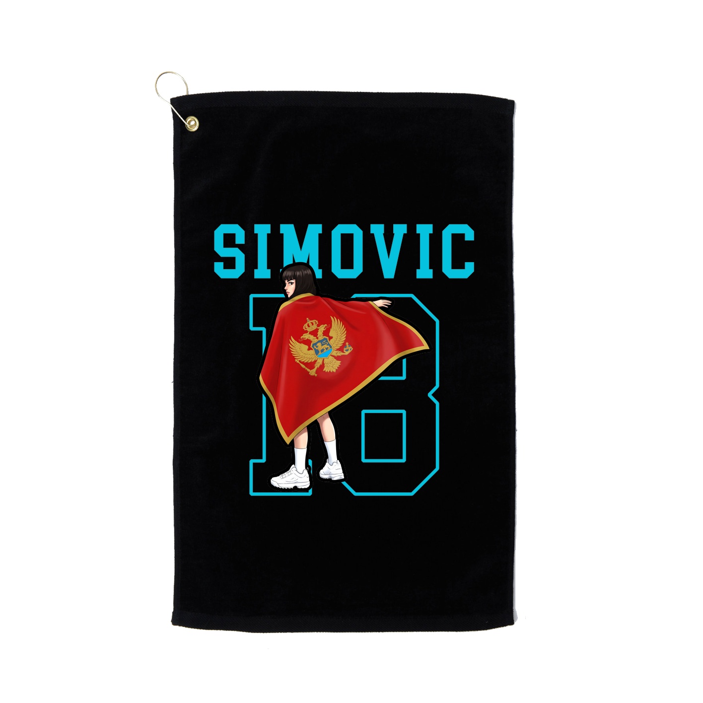 Golf Towel — Shirsey in Black