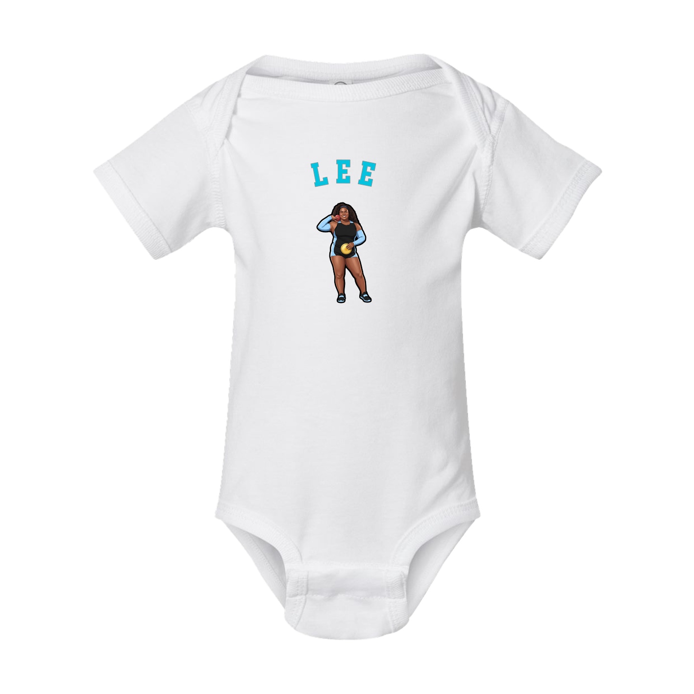 Baby Onesie — Shirsey Arch in White