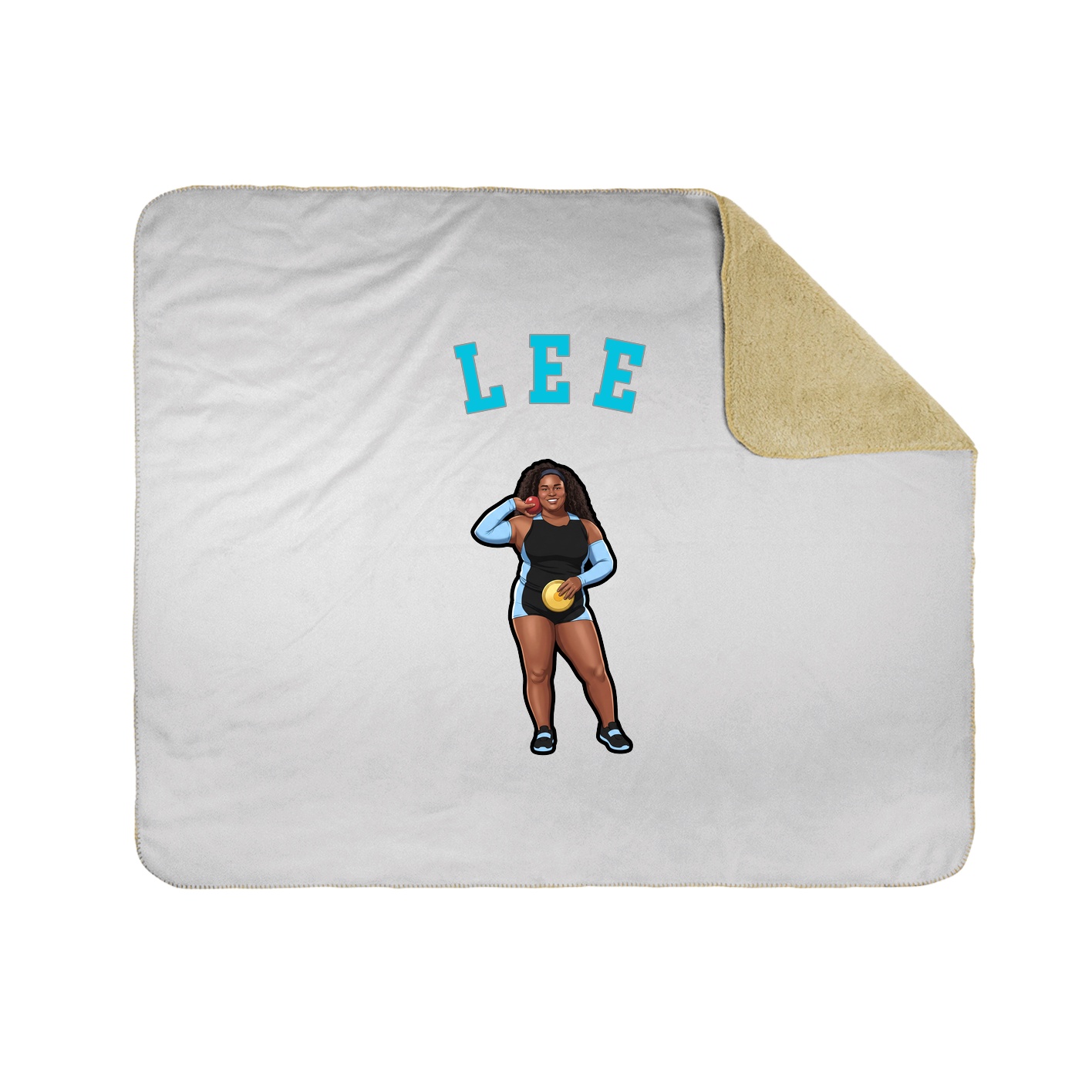 Throw Blanket — Shirsey Arch in White