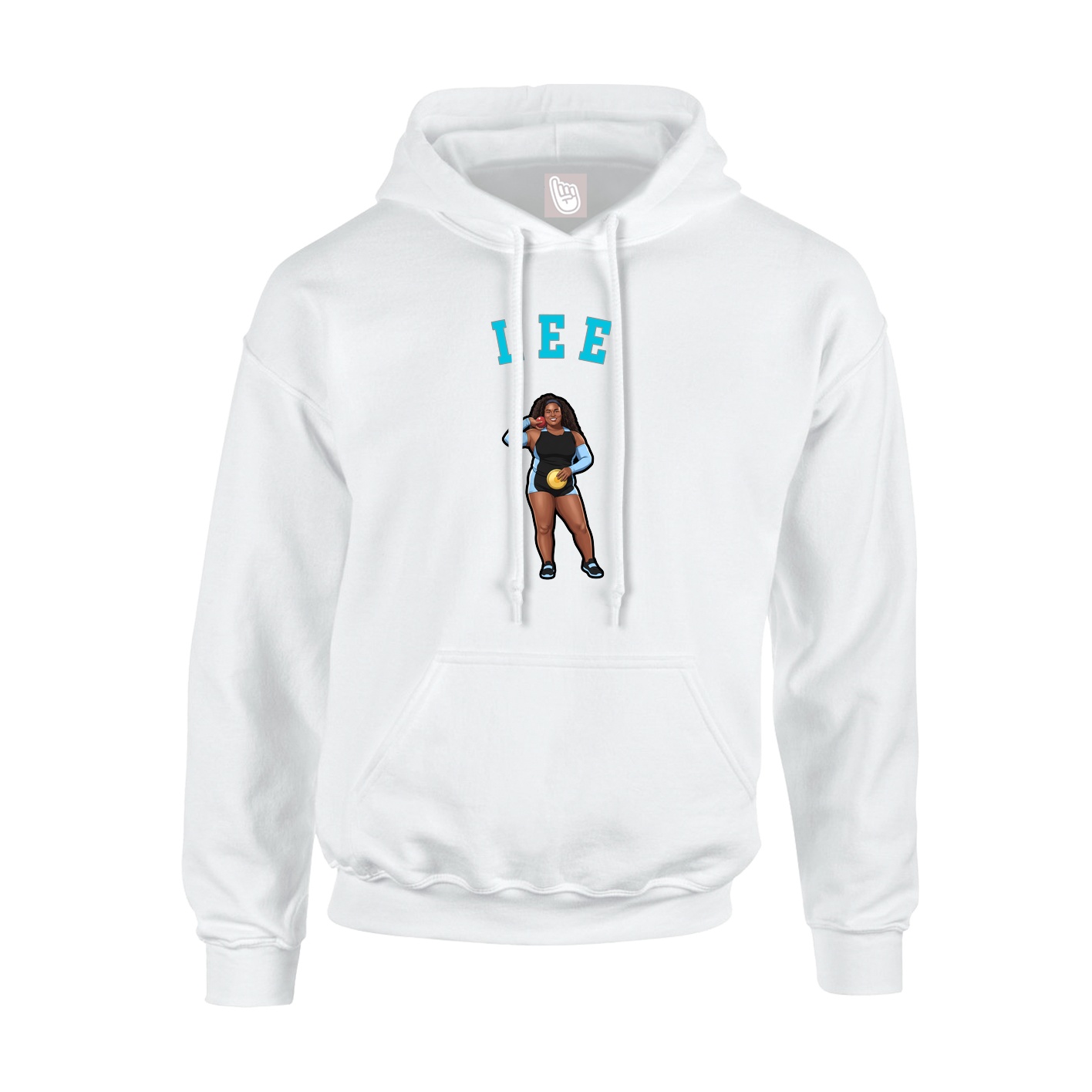 Hoodie — Shirsey Arch in White