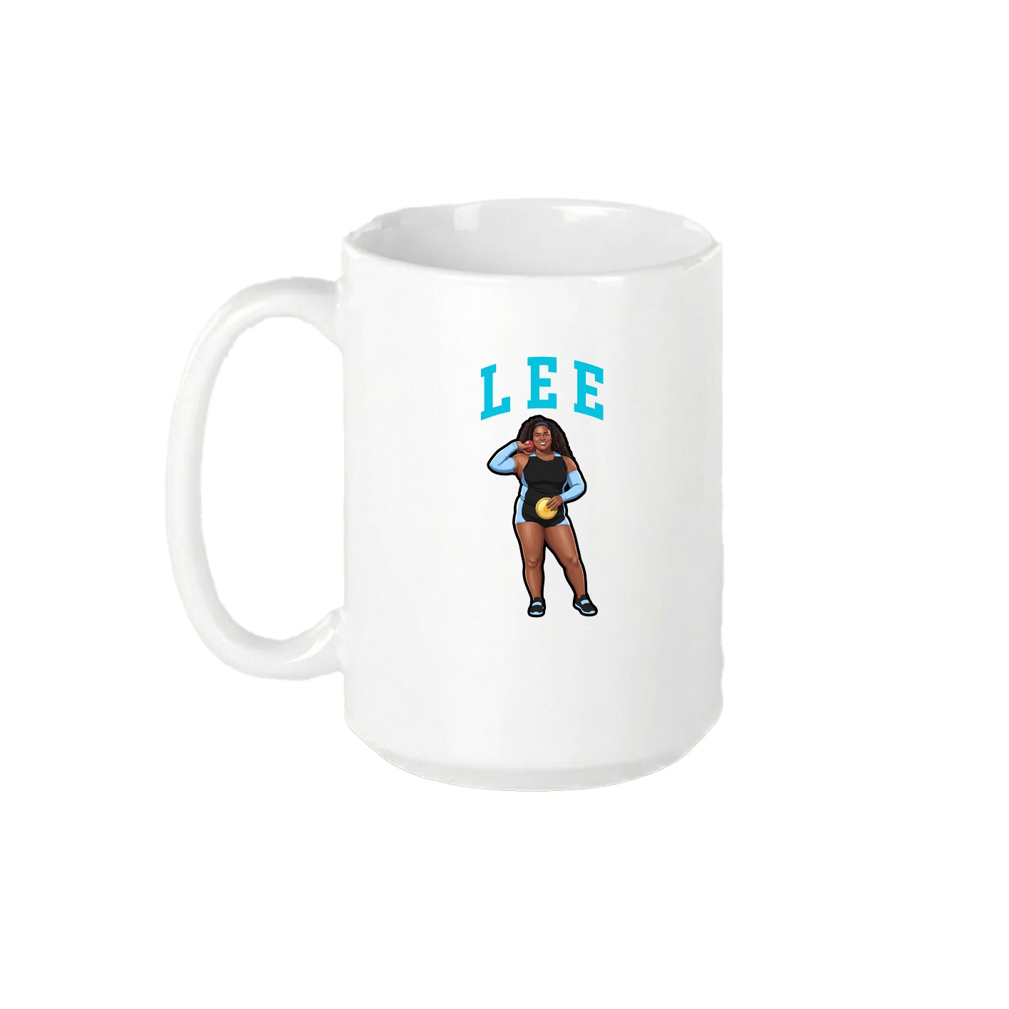15oz Coffee Mug — Shirsey in White