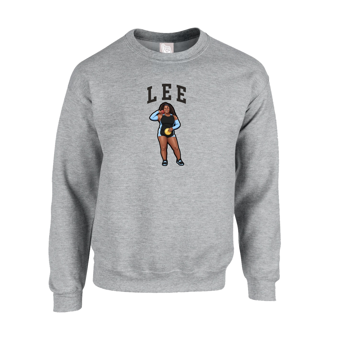 Fleece Crew — Shirsey in Grey