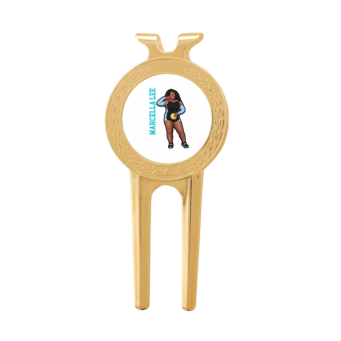 Divot Tool with Ball Marker — Name Vertical in Classic